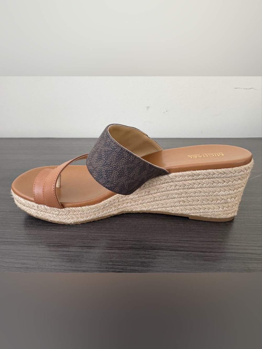 New Michael Kors Women's Jilly Espadrille Platform Wedge Sandals NWB Size 8.5 - Picture 5 of 9